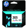 Für HP DeskJet 2722:<br/>HP 3YM60AE/305 Druckkopfpatrone color, 100 Seiten für HP DeskJet 2710/e/Envy 6020/Envy 6020 e 