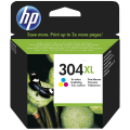 Für HP Envy 5034 All-ln-One:<br/>HP N9K07AE#301/304XL Druckkopfpatrone color High-Capacity Blister Multi-Tag, 300 Seiten/5% 7ml für HP DeskJet 2620/3720 