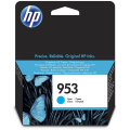 Für HP OfficeJet Pro 8720 Series:<br/>HP F6U12AE/953 Tintenpatrone cyan, 630 Seiten 9ml für HP OfficeJet Pro 7700/8210/8710 