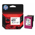 Für HP DeskJet Ink Advantage 5645:<br/>HP C2P11AE/651 Druckkopfpatrone color, 300 Seiten für HP DeskJet 5575 