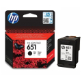 Für HP DeskJet Ink Advantage 5645:<br/>HP C2P10AE/651 Druckkopfpatrone schwarz, 600 Seiten für HP DeskJet 5575 