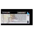 Für Lexmark XS 540 Series:<br/>Lexmark 24B5587 Tonerkartusche cyan return program, 3.000 Seiten für Lexmark XS 544 