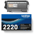 Für Brother HL-2230:<br/>Brother TN-2220 Toner-Kit, 2.600 Seiten ISO/IEC 19752 für Brother Fax 2840/HL-2240 