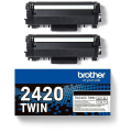 Für Brother DCP-L 2510 D:<br/>Brother TN-2420TWIN Toner-Kit Doppelpack, 2x3.000 Seiten ISO/IEC 19752 VE=2 für Brother HL-L 2310 