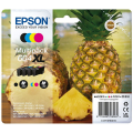Für Epson Expression Home XP-3200:<br/>Epson C13T10H64010/604XL Tintenpatrone MultiPack Bk,C,M,Y High-Capacity 500pg + 3x350pg VE=4 für Epson XP-2200 