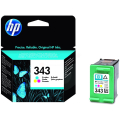 Für HP PhotoSmart 7850 V:<br/>HP C8766EE/343 Druckkopfpatrone color, 260 Seiten ISO/IEC 24711 7ml für HP DeskJet 5740/5940/PhotoSmart 325/PSC 1510/PSC 2355 