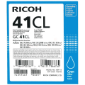 Für Ricoh Aficio SG 7100 dn:<br/>Ricoh 405766/GC-41CL Gelkartusche cyan, 600 Seiten ISO/IEC 24711 für Ricoh Aficio SG 2100/3100 
