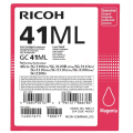 Für Ricoh Aficio SG 3120 B SFN:<br/>Ricoh 405767/GC-41ML Gelkartusche magenta, 600 Seiten ISO/IEC 24711 41ml für Ricoh Aficio SG 2100/3100 