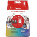 Für Canon Pixma MX 390 Series:<br/>Canon 5224B007/PG-540L+CL-541XL Druckkopfpatrone Multipack schwarz + color + Fotopapier 10x15cm 50 Blatt VE=2 für Canon Pixma MG 2150/MX 370 