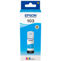 Für Epson EcoTank L 3160:<br/>Epson C13T00S24A/103 Tintenflasche cyan, 4.500 Seiten 70ml für Epson L 1110 