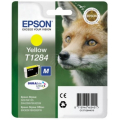 Für Epson Stylus SX 130:<br/>Epson C13T12844011/T1284 Tintenpatrone gelb, 225 Seiten 3,5ml für Epson Stylus S 22/SX 235 W/SX 420/SX 430 W 