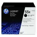 Für HP LaserJet Pro MFP M 521 dz:<br/>HP CE255XD/55X Tonerkartusche schwarz High-Capacity Doppelpack, 2x12.500 Seiten ISO/IEC 19752 VE=2 für HP LaserJet P 3015 