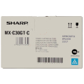 Für Sharp MX-C 300 P:<br/>Sharp MXC-30GTC Toner-Kit cyan, 6.000 Seiten ISO/IEC 19752 für Sharp MX-C 250 F 