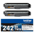 Für Brother HL-3172 CDW:<br/>Brother TN-242BKTWIN Toner-Kit schwarz Doppelpack, 2x2.500 Seiten ISO/IEC 19798 VE=2 für Brother HL-3142 