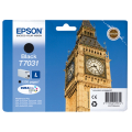Für Epson WorkForce Pro WP-4545 DTWF:<br/>Epson C13T70314010/T7031 Tintenpatrone schwarz, 1.200 Seiten ISO/IEC 24711 24ml für Epson WP 4015/4025 