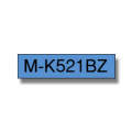 Für Brother P-Touch 110:<br/>Brother MK-521BZ DirectLabel blau auf schwarz 9mm x 8m für Brother P-Touch M 9-12mm 
