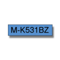 Für Brother P-Touch 85:<br/>Brother MK-531BZ DirectLabel schwarz auf blau 9mm x 8m für Brother P-Touch M 9-12mm 