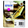 Für Epson WorkForce WF-2510 WF:<br/>Epson C13T16234010/16 Tintenpatrone magenta, 165 Seiten 3.1ml für Epson WF 2010/2660/2750 