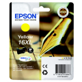 Für Epson WorkForce WF-2540 WF:<br/>Epson C13T16344010/16XL Tintenpatrone gelb High-Capacity XL, 450 Seiten 6.5ml für Epson WF 2010/2660/2750 