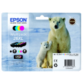 Für Epson Expression Premium XP-520:<br/>Epson C13T26364511/26XL Tintenpatrone MultiPack Bk,C,M,Y High-Capacity XL EasyMail 1x500,3x700, 12ml 3x10ml VE=4 für Epson XP 600 