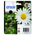 Für Epson Expression Home XP-200 Series:<br/>Epson C13T18014010/18 Tintenpatrone schwarz, 175 Seiten 5ml für Epson XP 30 