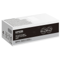 Für Epson WorkForce AL-MX 200 DW:<br/>Epson C13S050711/0710 Tonerkartusche schwarz Doppelpack return program, 2x2.500 Seiten VE=2 für Epson Workforce AL-M 200 