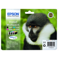 Für Epson Stylus SX 405 WiFi:<br/>Epson C13T08954011/T0895 Tintenpatrone MultiPack Bk,C,M,Y 5,8ml + 3x3,5ml VE=4 für Epson Stylus S 20/SX 115/SX 415 