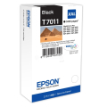 Für Epson WorkForce Pro WP-4095 DN:<br/>Epson C13T70114010/T7011 Tintenpatrone schwarz XXL, 3.400 Seiten ISO/IEC 24711 63.2ml für Epson WP 4015 