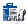 Für Brother P-Touch QL 650 TD:<br/>Brother DK-22210 DirectLabel Etiketten weiss 29mm x 30,48m für Brother P-Touch QL/700/800/QL 12-102mm/QL 12-103.6mm 