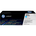 Für HP LaserJet Pro 400 color MFP M 475 dw:<br/>HP CE411A/305A Tonerkartusche cyan, 2.600 Seiten ISO/IEC 19798 für HP LaserJet M 375 