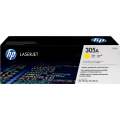 Für HP LaserJet Pro 300 color M 351 A:<br/>HP CE412A/305A Tonerkartusche gelb, 2.600 Seiten ISO/IEC 19798 für HP LaserJet M 375 