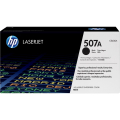 Für HP LaserJet Enterprise 500 color M 551 xh:<br/>HP CE400A/507A Tonerkartusche schwarz, 5.500 Seiten ISO/IEC 19798 für HP LaserJet EP 500 