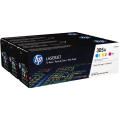 Für HP LaserJet Pro 300 color M 351 A:<br/>HP CF370AM/305A Tonerkartusche MultiPack C,M,Y, 3x2.600 Seiten ISO/IEC 19798 VE=3 für HP LaserJet M 375 