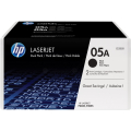 Für HP LaserJet P 2054 DN:<br/>HP CE505D/05A Tonerkartusche schwarz Doppelpack, 2x2.300 Seiten ISO/IEC 19752 VE=2 für HP LaserJet P 2035/2055 