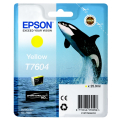 Für Epson SureColor SC-P 600:<br/>Epson C13T76044010/T7604 Tintenpatrone gelb, 2.100 Seiten 25,9ml für Epson SC-P 600 