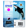 Für Epson SureColor SC-P 600:<br/>Epson C13T76034010/T7603 Tintenpatrone magenta, 1.400 Seiten 25,9ml für Epson SC-P 600 
