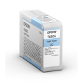 Für Epson SureColor SC-P 800 Series:<br/>Epson C13T850500/T8505 Tintenpatrone cyan hell 80ml für Epson SC-P 800 