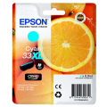 Für Epson Expression Premium XP-630:<br/>Epson C13T33624012/33XL Tintenpatrone cyan High-Capacity, 650 Seiten ISO/IEC 19752 8,9ml für Epson XP 530 