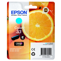 Für Epson Expression Premium XP-540:<br/>Epson C13T33424012/33 Tintenpatrone cyan, 300 Seiten ISO/IEC 19752 4,5ml für Epson XP 530 