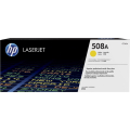 Für HP Color LaserJet Enterprise MFP M 577 dn:<br/>HP CF362A/508A Tonerkartusche gelb, 5.000 Seiten ISO/IEC 19798 für HP CLJ M 552 