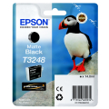 Für Epson SureColor SC-P 400:<br/>Epson C13T32484010/T3248 Tintenpatrone schwarz matt, 650 Seiten 14ml für Epson SC-P 400 