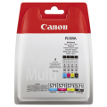 Für Canon Pixma MG 7751:<br/>Canon 0386C005/CLI-571 Tintenpatrone MultiPack Bk,C,M,Y, 4x1.105 Seiten ISO/IEC 24711 7ml VE=4 für Canon Pixma MG 5750/7750 