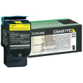 Für Lexmark C 544 N:<br/>Lexmark C544X1YG Toner gelb extra High-Capacity return program, 4.000 Seiten ISO/IEC 19798 für Lexmark C 544/546 
