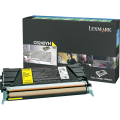 Für Lexmark C 532 N:<br/>Lexmark C5240YH Toner-Kit gelb High-Capacity return program, 5.000 Seiten/5% für Lexmark C 524/532/534 