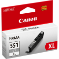 Für Canon Pixma IP 8700 Series:<br/>Canon 6447B001/CLI-551GYXL Tintenpatrone grau High-Capacity, 3.350 Seiten ISO/IEC 24711 275 Fotos 11ml für Canon Pixma IP 8700/MG 6350/MG 7550 