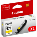 Für Canon Pixma MG 5750:<br/>Canon 0334C001/CLI-571YXL Tintenpatrone gelb High-Capacity, 680 Seiten ISO/IEC 24711 336 Fotos 11ml für Canon Pixma MG 5750/7750 