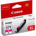 Für Canon Pixma TS 9050 Series:<br/>Canon 0333C001/CLI-571MXL Tintenpatrone magenta High-Capacity, 650 Seiten ISO/IEC 24711 400 Fotos 11ml für Canon Pixma MG 5750/7750 