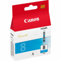 Für Canon Pixma MP 510:<br/>Canon 0621B001/CLI-8C Tintenpatrone cyan, 420 Seiten ISO/IEC 24711 13ml für Canon Pixma IP 3300/4200/6600/MP 960/Pro 9000 