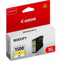 Für Canon Maxify MB 2000 Series:<br/>Canon 9195B001/PGI-1500XLY Tintenpatrone gelb, 935 Seiten ISO/IEC 24711 12ml für Canon MB 2050 