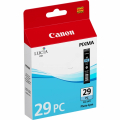 Für Canon Pixma Pro 1:<br/>Canon 4876B001/PGI-29PC Tintenpatrone cyan hell, 400 Seiten 1445 Fotos 36ml für Canon Pixma Pro 1 